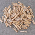Sturdy Mini Clothes Pins for Photo, 150 Pcs 1 Inch Natural Wooden Clothespins with 33 FT Jute Twine, Small Clips for Crafts Display, Baby Shower G...