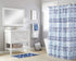 SKL Home by Saturday Knight Ltd. Kali Diamond Shower Curtain, Blue...