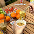 EQUO Sugarcane Disposable Forks (Pack of 15) - Plastic-free, Home-compostable, Heat-safe Utensils for Parties, Events, Camping & More...