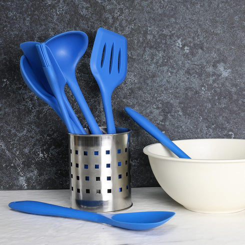 Chef Craft Premium Silicone Spaghetti/Pasta Fork, 11.5 inch, Blue...
