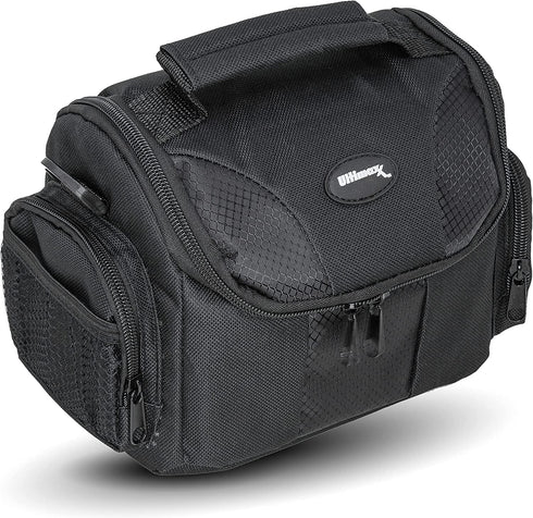 Medium Soft Padded Digital SLR Camera Travel Case/Bag with Clip-on Detachable and Adjustable Strap for Pentax K-3, K-3 II, K-5, K-5 II, K-30, K-50...