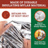 Emergency Survival Mylar Thermal 2 Person Sleeping Bag - Accommodates 2 Adults - 64" X 87"- by Grizzly Gear...