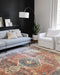 Loloi Skye Collection SKY-11 Rust/Blue 2'-0" x 5'-0" Accent Rug...