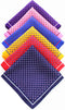 JEMYGINS 6PCS Silk Pocket Squares for Men Handkerchief Hanky Set...