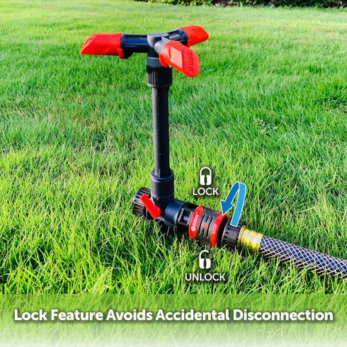 Eden 94141 Lawn Sprinklers for Yard, Water Sprinkler for Lawn, Grass Sprinkler for Lawn, Sprinklers for Yard Large Area, Yard Sprinkler System, Sp...
