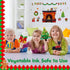 122 PCS Christmas Bulletin Board Decor, Happy Winter Holiday Cutouts Fireplace Stocking Candle Wreath Cutout Thick Cardboard Cutting Set for Class...