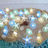 Solar String Lights Outdoor Decorative Fairy Solar Lights for Outside Garden Décor Waterproof Sea life Turtle Seahorse Starfish Ocean Nautical Bal...
