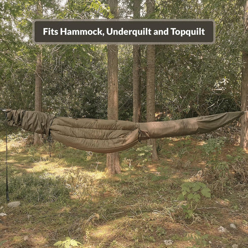 Onewind Hammock Sleeve, Lightweight and Compact Camping Hammock Storage and Cover 11'' Medium for Hammock, Thin Underquilt, Topquilt, OD Green...