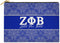 BBGreek Zeta Phi Beta Official Vendor - Makeup Pouch - Accessory Bag - Mandala - Sorority Paraphernalia...