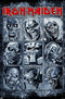 Trends International Iron Maiden - Grid Wall Poster, 22.375" x 34", Unframed Version...