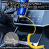 YACSEJAO Coiled USB Type C Cable Fast Charging 1.8m 180° Double Rotating USB C Charger Cable Flexible Rotary USB Connector for Home, Office, Car C...