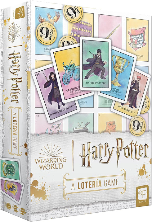 Harry Potter Loteria Game - Bingo Style with Custom Artwork Inspired by Mexican Culture...