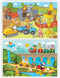 Klean Kids Disposable Placemats for Baby, 40 Pack Sticky Toddler Placemat for Restaurants | 12" X 18" Kids Placemat, Fun Design Baby Place Mat for...
