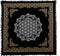 Indian Consigners Altar Cloth Flower of Life Witchcraft Alter Tarot Spread Top Cloth Wiccan Square Spiritual 18 by 18 Sacred (Flower of Life Gold ...