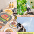 Olive Oil Sprayer For Cooking?200ml Glass Food Grade Spray Bottle?Refillable Oil Sprayer For Cooking,With Stainless Steel Funnel,Help You Control ...