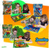 Deluxebase Jumbo Playset - Dinosaur from 12-Piece Large Dinosaur Figurines Toy Set. Bag of Dino Toys including a Stegosaurus, Pterodactyl and Spin...