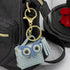 Mini Coin Purse Keychain Cute Owl Backpack Change Wallet Bags Jewelry Pouch with Keyring for Women Storage Coins...