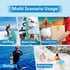 [2 Pack Universal Waterproof Phone Pouch?IPX8 Water Proof Cell Phone Dry Bag for iPhone 15 14 13 12 11 XS XR X Pro Max Plus Mini, Diving Beach Fis...