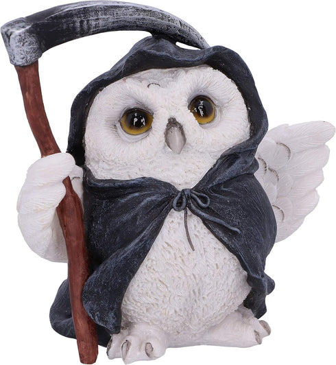 Nemesis Now Flight Grim Reaper Owl Familiar Figurine, 12.5cm, White...