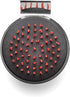 Outset 76621 Himalayan Salt Block, Pizza Stone and Cast Iron Pan Nylon Cleaning Brush with Stainless Steel Scraper, 5 x 4 x 3, Black...