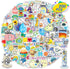 200PCS Science Stickers Chemistry Biology Physics Stickers for Students Kids Natural Science Class Teachers Laboratory Decor Water Bottles Laptop ...