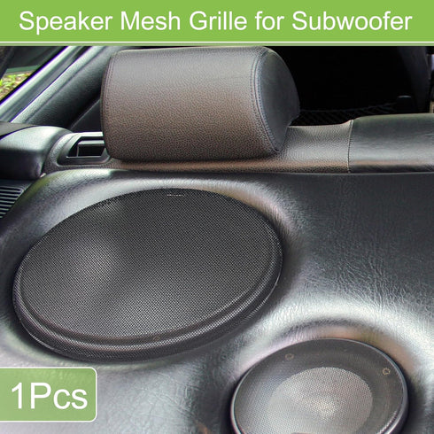 ACROPIX Universal 7 Inch Speaker Grills Mesh for Audio Subwoofer 182x6.5mm Grille without Frame Black - Pack of 1...