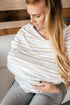 Copper Pearl Multi-Use Cover: Car Seat Covers, Nursing Cover, and Stroller Cover for Sun - Stretchy Fabric, All-Season Use, Stylish Designs, Easy ...