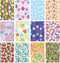 S&O Floral Notebook Journal Set with 12 Unique Designs - Brightly Colored 3.5x5" Mini Notebooks That Fit Anywhere - Durable Pocket Notebook Set - ...