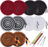 Replacement Drawstrings - 10Pcs Sweatpants Shorts Hoodies Drawstring with 3pcs Drawstring Threader, 51.2" Long...