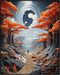 Posterizer 1 pcs-surreal beautiful scenery alien world-Abstract & Modern Art-Fantasy & Fiction Art-Gift for Art Lovers-Decor for Home & Office- UN...