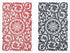 Copag 1546 Design 100% Plastic Playing Cards, Bridge Size (Narrow) Red/Black Double Deck Set (Regular Index)...