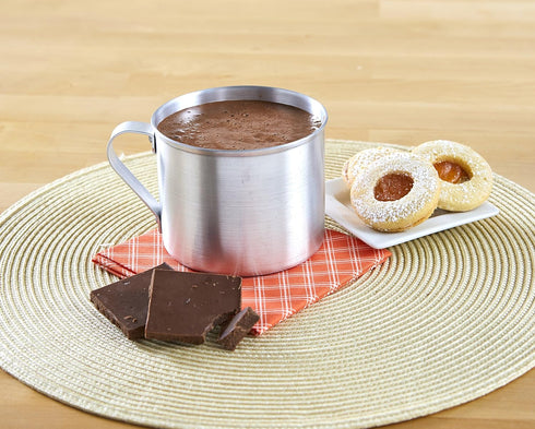 IMUSA USA R200-10WM Aluminum Mug for Stovetop Use or Camping 0.7 Quart, Silver...