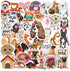80 Pcs Cute Vinyl Dogs Stickers Pack, Water Bottles Luggage Laptop Skateboard Puppy Stickers Waterproof Vinyl Sticker Decals for Adults Kids Teens...