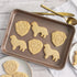 Set of 2 Bernese Mountain Dog cookie cutters (Designs: Face and Silhouette), 2 pieces - Bakerlogy...