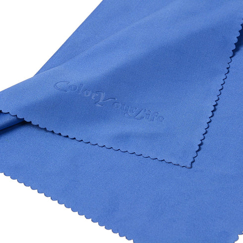 14-Pack Large Size (12x12 inches) Microfiber Cleaning Cloths for Laptop, Computer, Smart Phones, Tablets, Lenses, LCD Monitor, TV, Camera, Eye Gla...