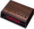 Westclox Retro Wood Style Easy To Read Super Bright Small Night Table Ascending Alarm Clock 22690....