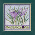 Mill Hill Crocuses Beaded Counted Cross Stitch Kit Buttons & Beads 2024 Winter Series MH142436, 5.25" x 5.25", Multi...