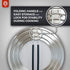 Dishwasher-Safe Splatter Screen Splash Guard for Kitchen Frying Pan Grease - Shields 99% of Stove Top from Bacon, Oil, or Deep Fryer - Easy to Cle...