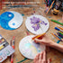 ARTEZA Watercolor Paper, 20 Sheets, 7 Inch Diameter Round Paper Pads, 140lb/300gsm, 100% Cotton, Cold Press, Acid Free Art Paper...