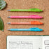 Paper Mate FlexGrip Ultra Ballpoint Pens, Made from Recycled Plastic Materials, Assorted Barrel Colors, Medium Point (1.0mm), Black, 12 Count...