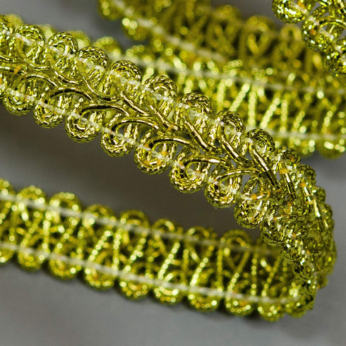 Alice Classic Woven Braid Trim, 1/2-Inch Versatile Trim for Sewing, Washable Decorative Trim for Costumes, Home Decor, Upholstery, 20-Yard Cut, Me...