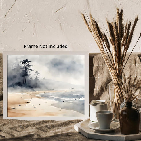 Posterizer 1 pcs- mountains and trees beautiful landscape nature 13-Landscape & Nature Art-Floral Botanical Art- Decor for Home & Office- unframed...
