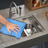 Large 20x16 Inch Microfiber Cleaning Cloth for Polishing Stainless Steel to a Perfect Shine - Requires No Cleaning Detergent - Ideal for Kitchen B...