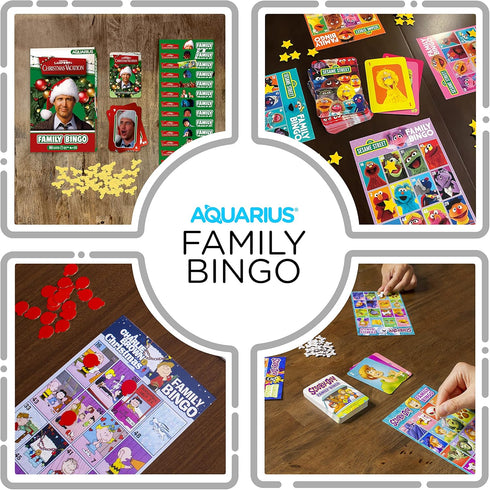 AQUARIUS - Christmas Vacation Family Bingo Game...