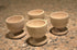 efo Wooden Egg Cups - Boiled Egg Holder - Easter Decor - Arts and Crafts DIY Unfinished Wood - Easter Gift - Egg Cup Set of 4...