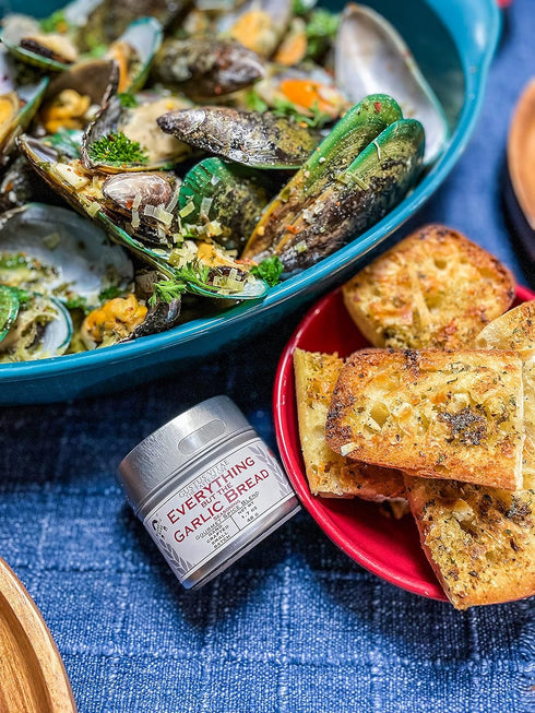Everything But The Garlic Bread Seasoning | Gourmet Spice Blend | Non GMO, All Natural | Handmade in Small Batches in USA | Artisanal Seasoning Mi...
