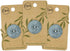Dritz Round Floral, 28mm, Dark Turquoise, 3 Recycled Hemp Buttons, 28 mm, 3 Count...
