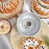 Fat Daddio's RMP-5 Anodized Aluminum Small Ring Mold Pan, 5 x 2.25 inch, Silver...