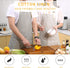 Tosewever 2 Pieces Kitchen Cooking Aprons, Waterproof Linen Adjustable Bib Aprons with 2 Pockets for Women Men Chef (Grey Stripes/Plaids, 2)...
