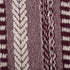 DII Braided Striped Decorative Throw Blanket, 50x60, BlackBerry...